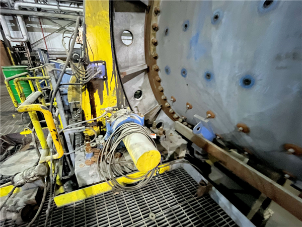 Metso 11'6" W X 22' L Ball Mill, 1100 Kw (1475 Hp))